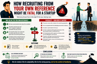 Hiring from Your Own References Can Be Fatal for a Startup